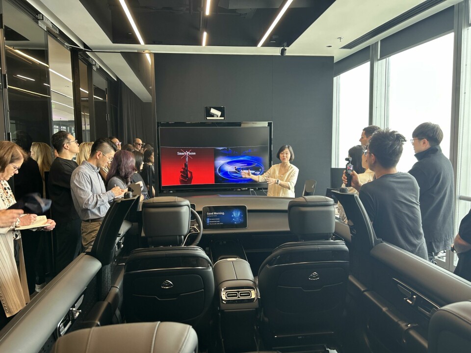 The interior buck and interior lead Xiaoming Xu Mercedes-Benz Shanghai studio _6369
