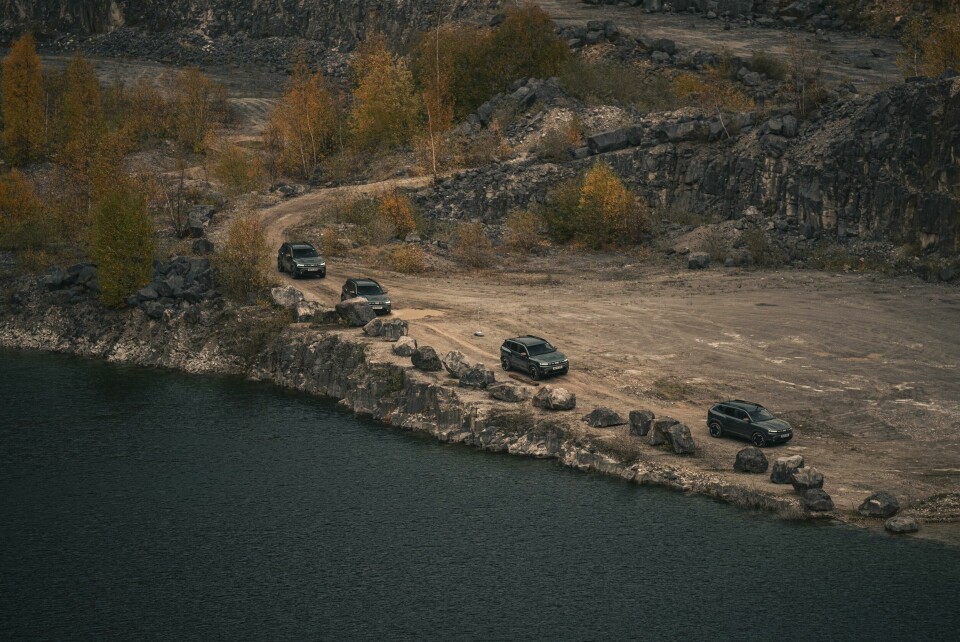 Dusters in convoy All-New Dacia Duster UK Press Launch (151)