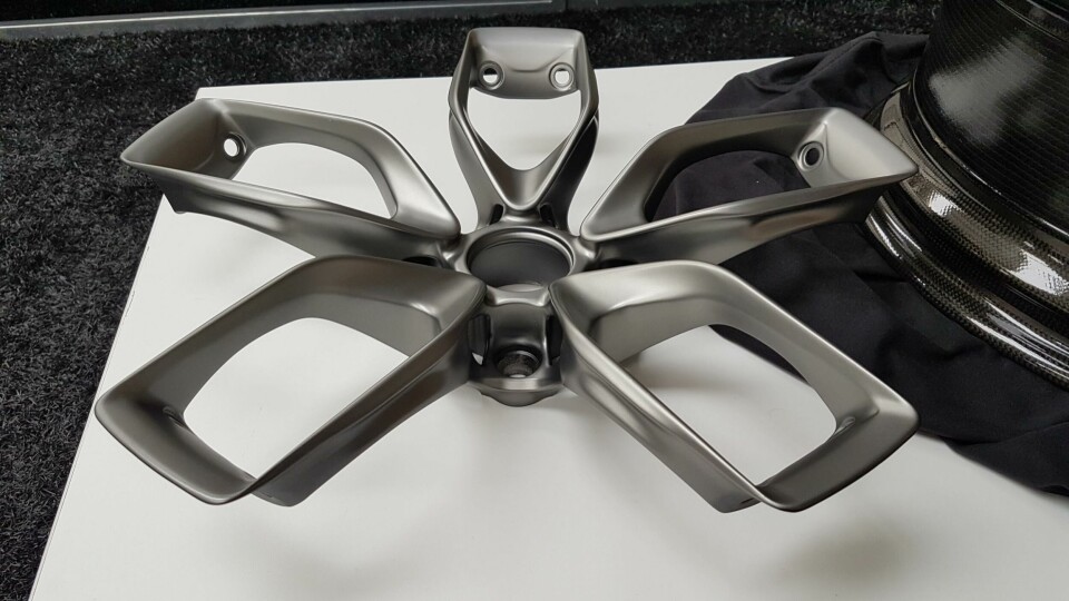 The finished, stress tested wheel centre BAC Mono 2020_The finished, stress tested wheel centre