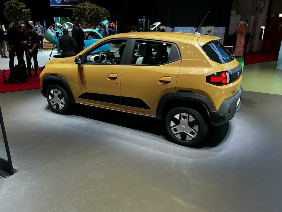 First sight: the new Dacia Spring Dacia Spring at Geneva 2024 by Karl Smith_0675