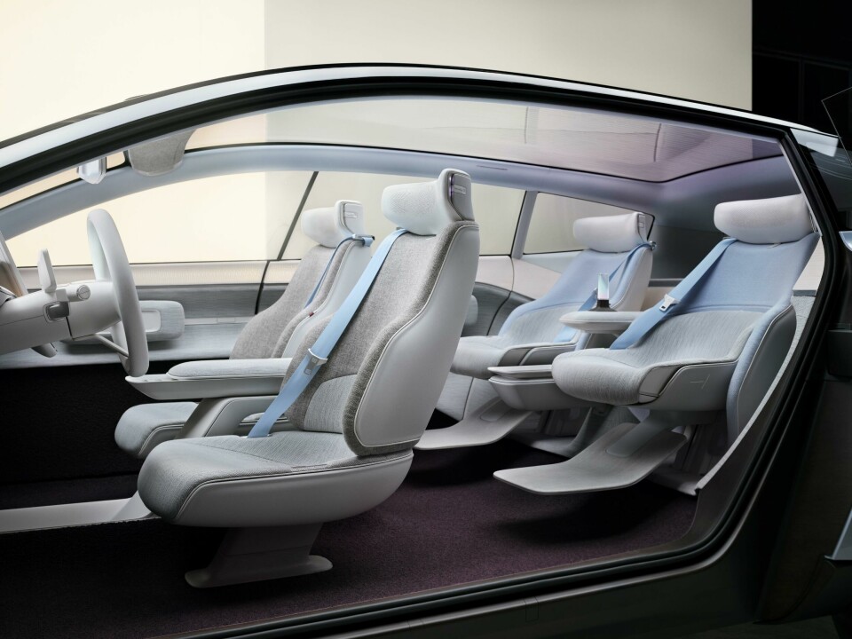 The 2021 Volvo Concept Recharge 2021 Volvo Concept Recharge - int seats