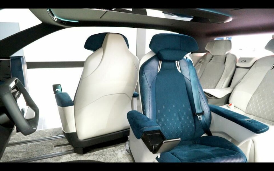 Toyota Auto Body PMCV interior Toyota Auto Body PMCV interior