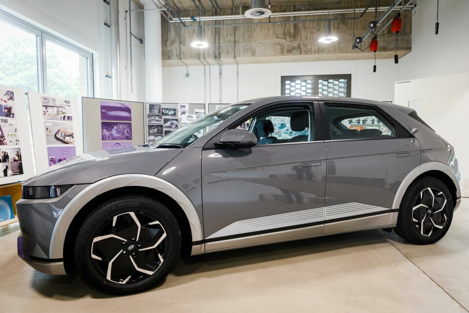 Hyundai prototype in the Intelligent Mobility Design Centre (Photo by Tristan Fewings/Getty Images for The Royal College of Art) Hyundai RCA