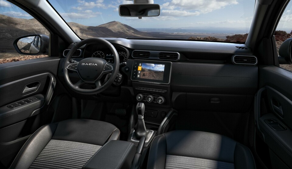 The Dacia Duster interior Dacia_Duster_Mat_Edition