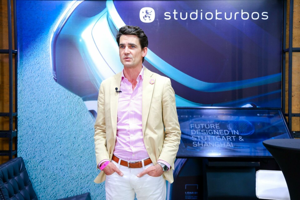“Chinese design is developing, and European design is reacting” Andreas Kurbos headshot at CDD Shanghai studiokurbos