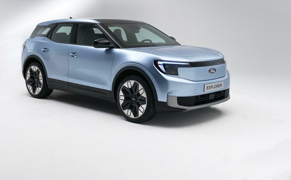 First sight: Ford’s new electric Explorer New Ford explorer hero image