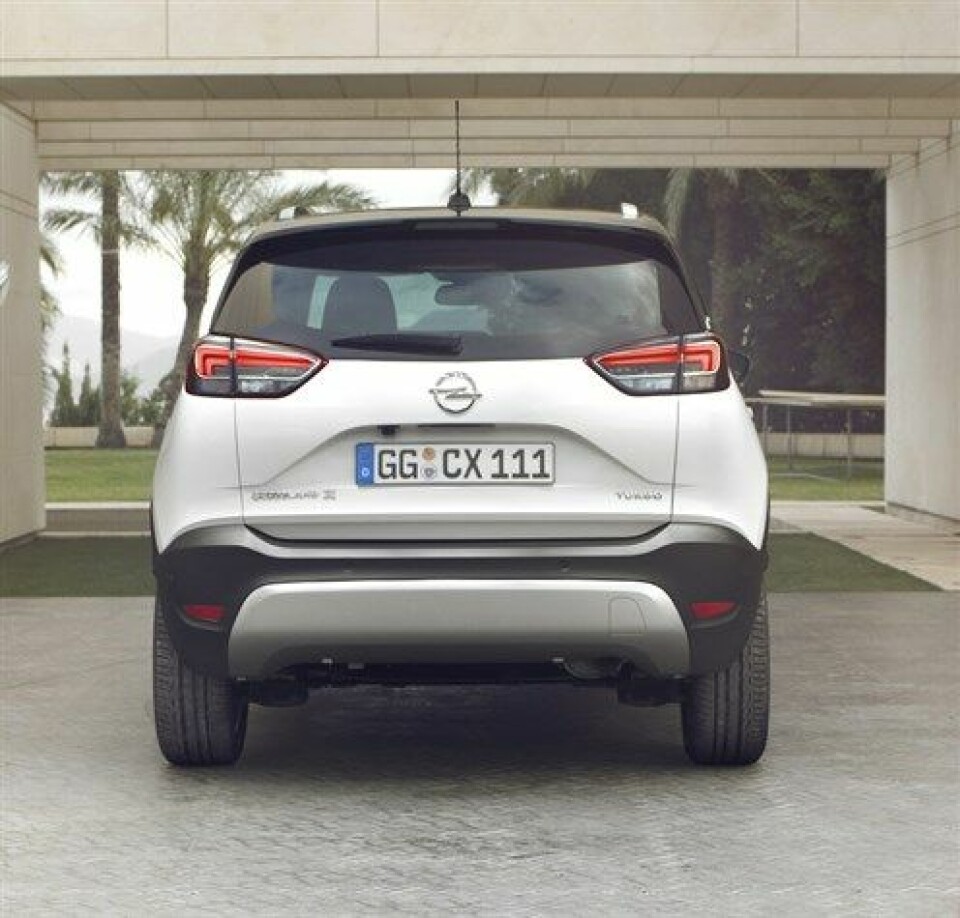 New Car: Opel Crossland X Opel Crossland X 305108 Web