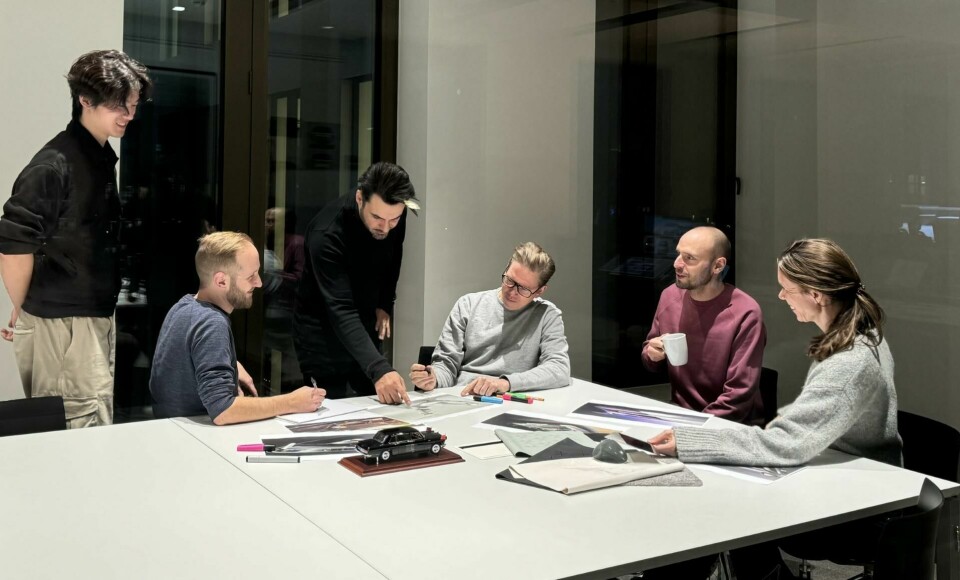 Jan Kaul and his team at the FAW Munich Design Studio Jan Kaul and his team at the FAW Munich Design Studio