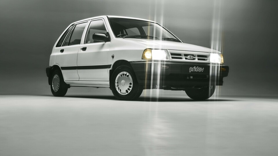 In pictures: Kia Pride is an electric 90s hot hatch Kia Pride EV hero