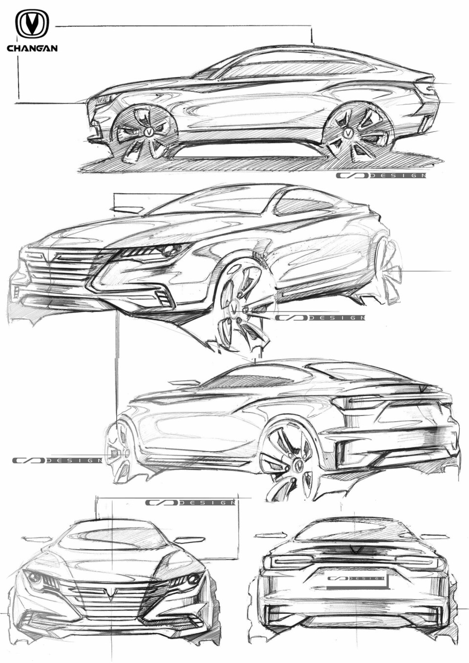 Chang An CS85 sketch CDN CDR 6 Chang An CS85 sketch