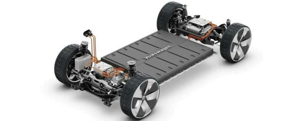 A clean slate for EV design VW MEB