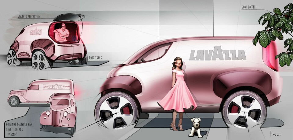Lavazza delivery van concept DPS 2 LAVAZZA_FURGONCINO mk2