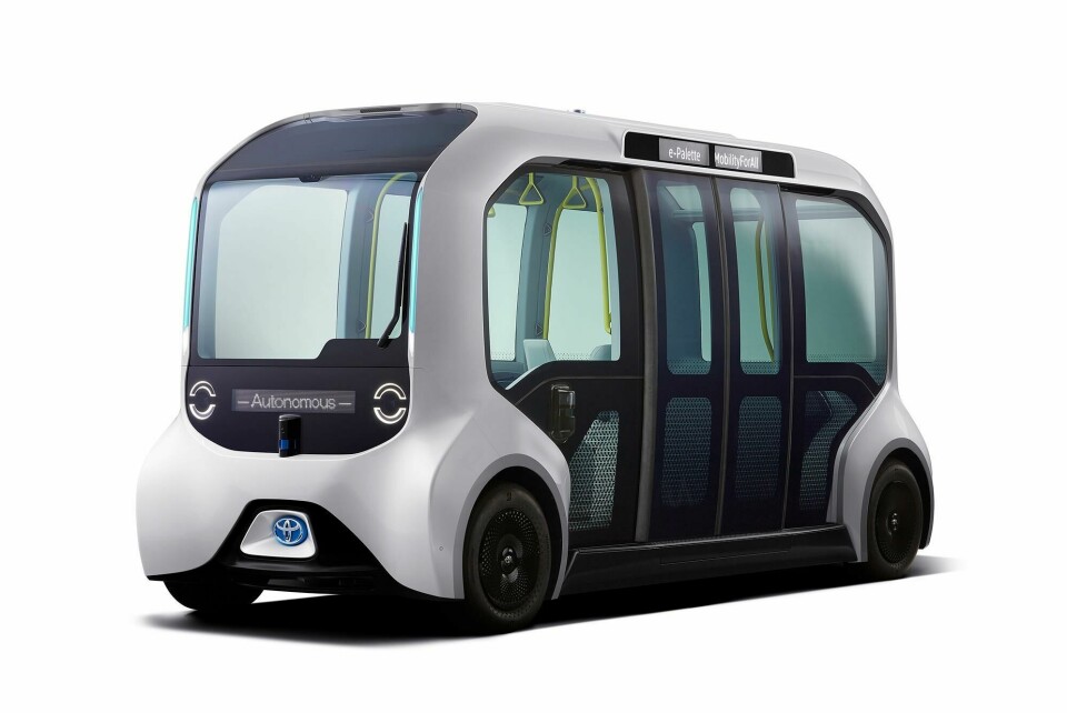 2019 Toyota e-Palette 2019 Toyota e-Palette