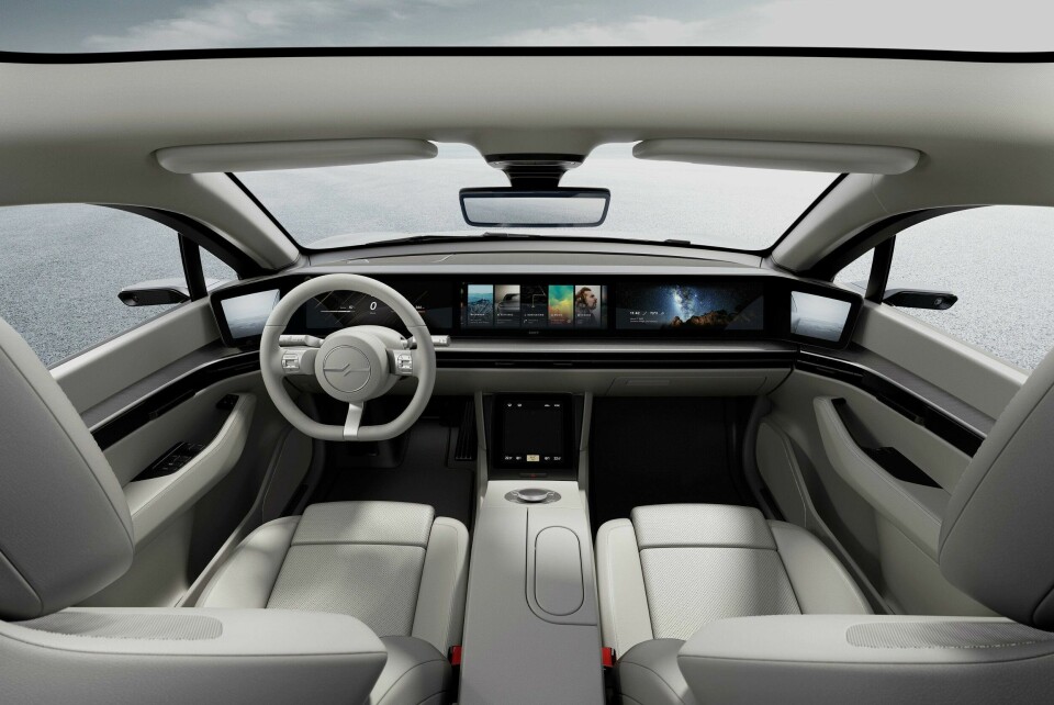 CES 2020: Sony builds a car CES 2020 Sony car 1 (1)