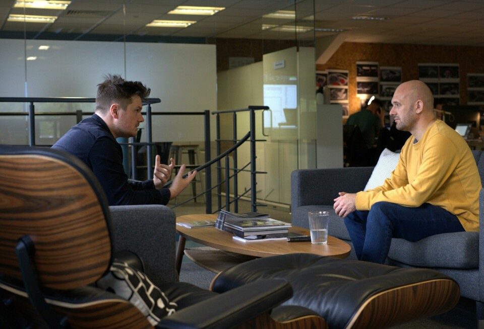 Aleck Jones (left) was recently promoted to head of design at Callum Dobie and Aleck Jones 2Calllum Design