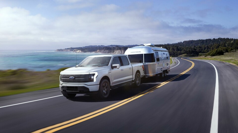 The Lightning leads the class in pulling power Ford F-150 Lightning EV