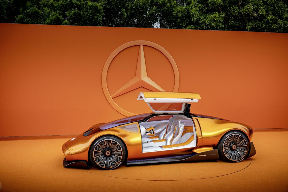 Mercedes-Benz Vision One-Eleven gullwing Mercedes-Benz Vision One-Eleven gullwing