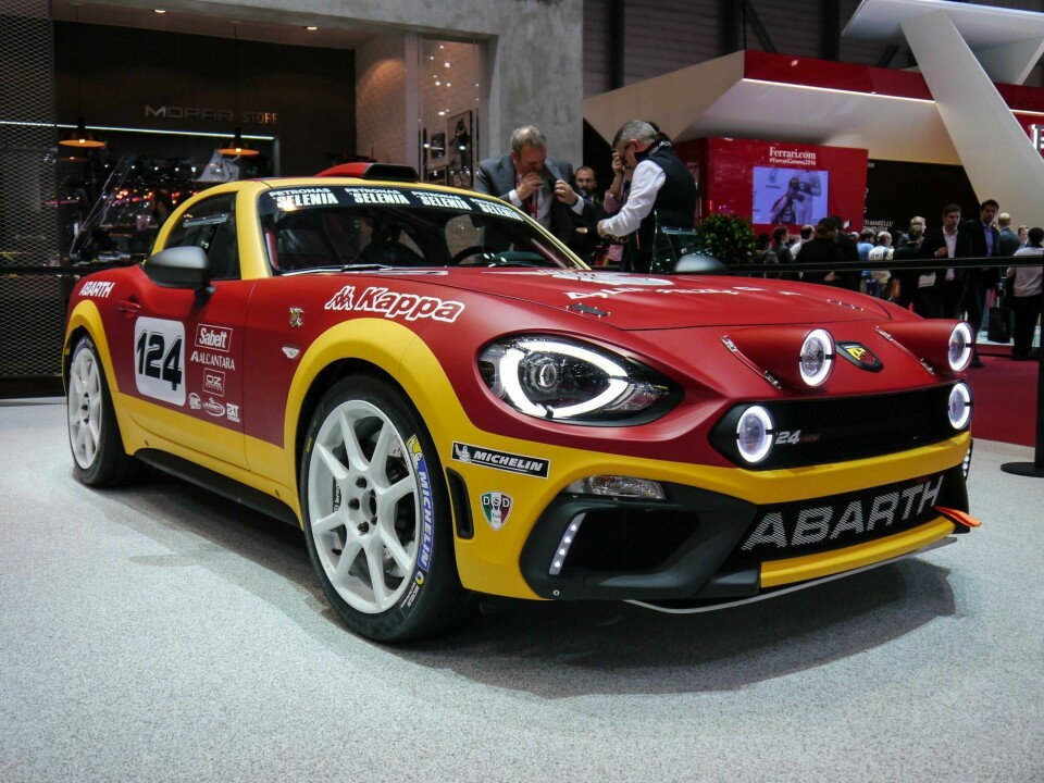 Geneva 2016: Abarth goes rallying Abarth 124 Rally 1