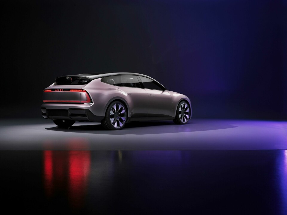 Rear light signature is markedly different Audi new China sub brand EXT14