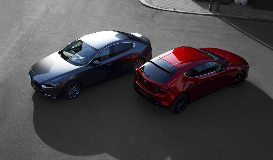 Latest Mazda 3 sedan and hatchback, launched at Los Angeles auto show, 2018 Mazda 3 2018