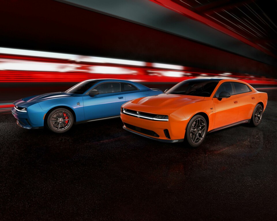 Dodge Charger EV exterior NEW DPS 2 Dodge Charger EV - ext F3Q L duo