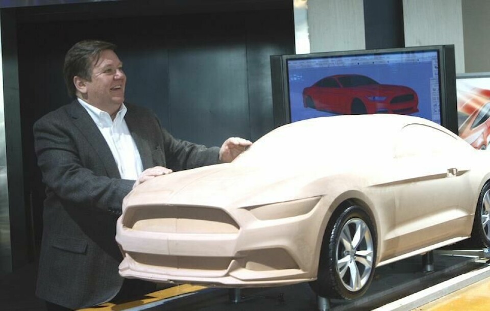 The Designers Pt2 - Moray Callum, Ford Moray C Mustang Clay Sml