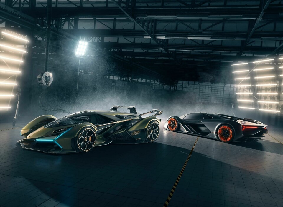Lamborghini Vision Gran Turismo F3Q and Terzo Millennio Lamborghini Vision Gran Turismo F3Q & Terzo Millennio