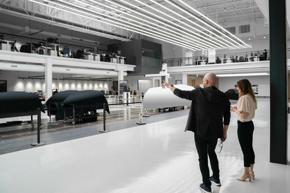 Lucid Motors 44,000 sq ft design studio in Newark California was designed by Gensler Lucid Motors design studio