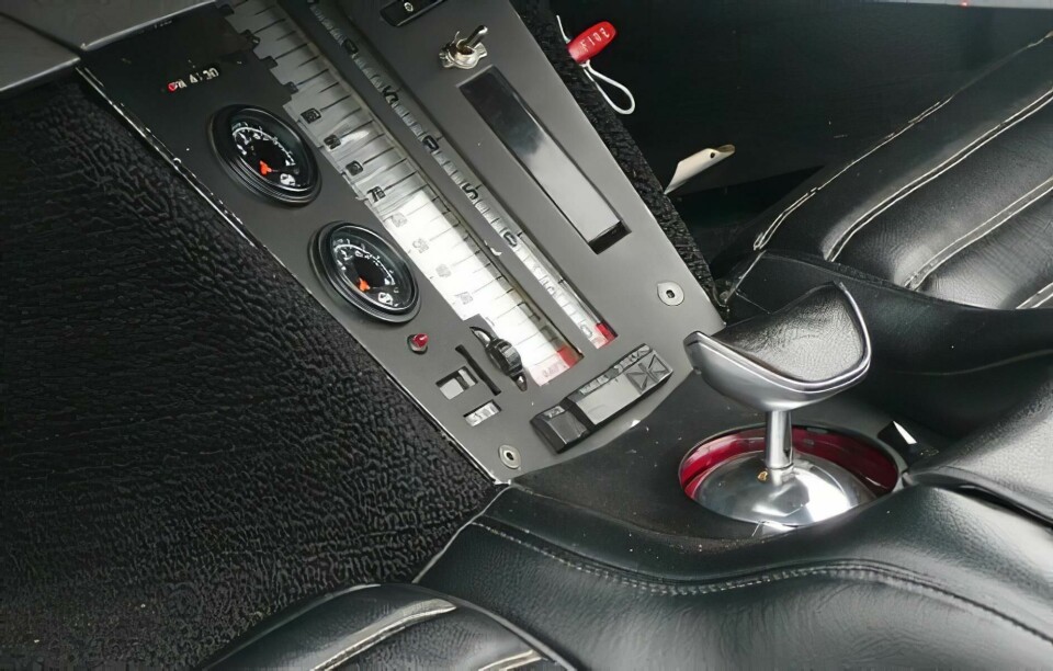 The joystick control was under the bubble tops of the Firebird III Firebird III Joystick
