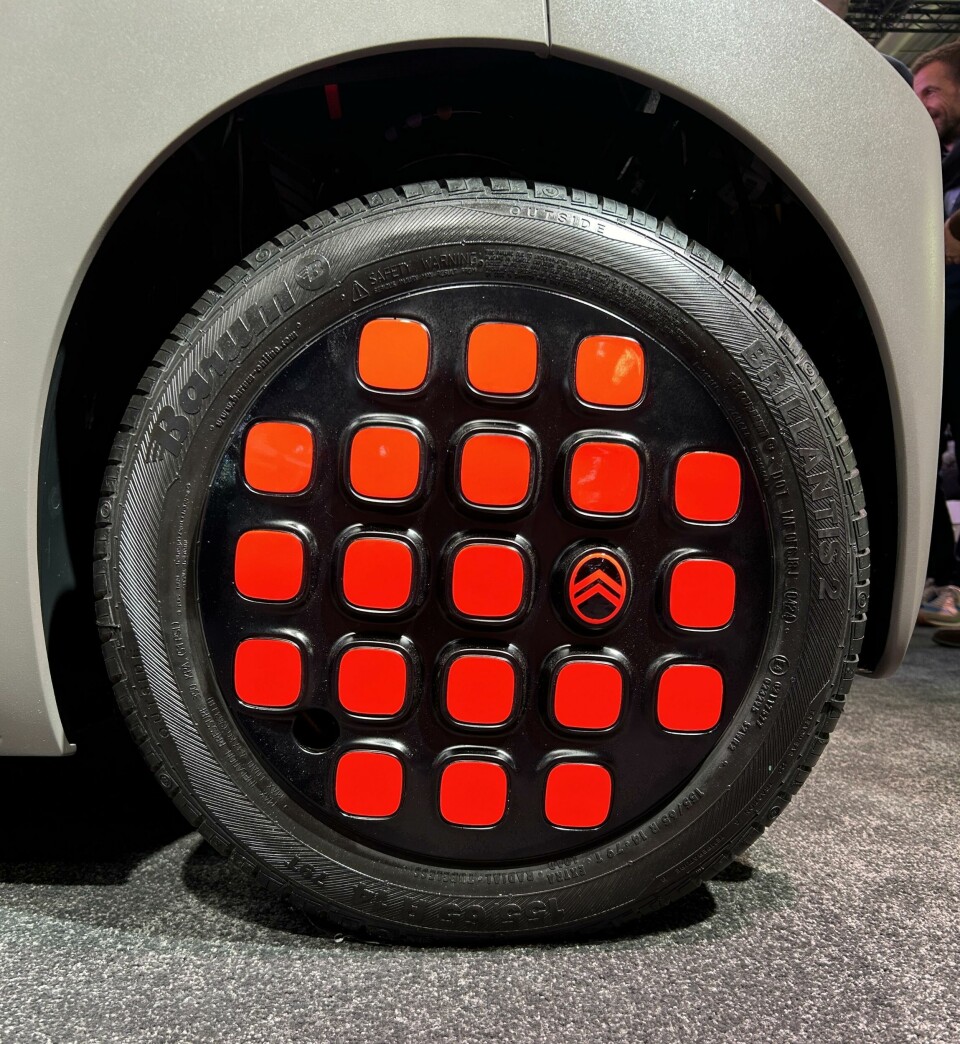 Citröen Ami wheel detail Ami wheels