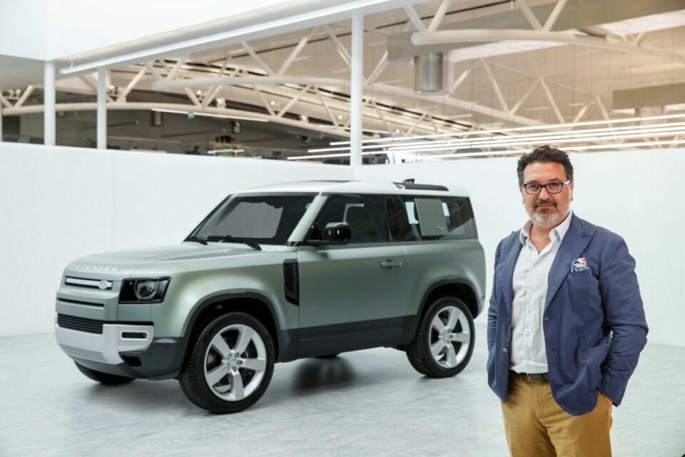 Frascella leaves JLR with a legacy of award-winning vehicles thumbnail_Massimo Frascella & LR Defender 2020