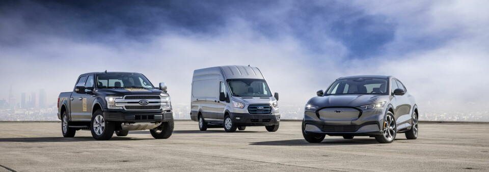 The all-electric F-150, E-Transit and Mustang Mach-E DPS 2 Ford E-Transit, Mustang Mach-E, All-Electric F-150