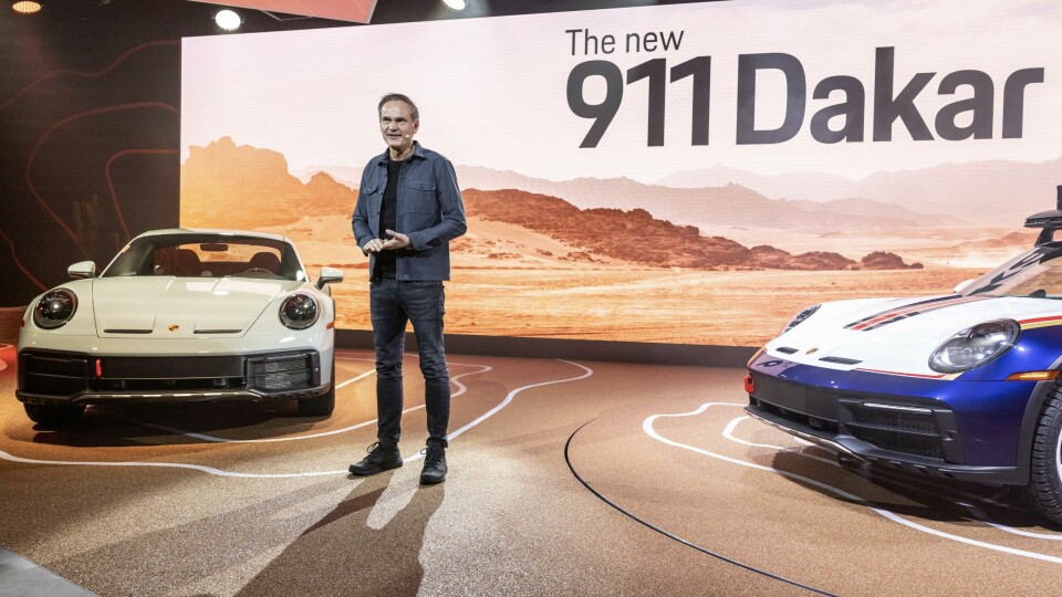 Porsche reveals 911 Dakar in LA Porsche Dakar 911 exteriorA2008