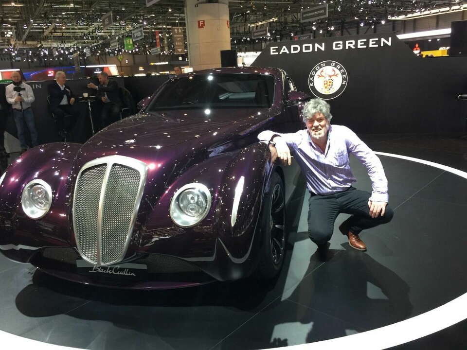 Geneva 2017: Eadon Green fuses classic with modern 1 Eadon Green Black Cuillin With Owner Felix Eaton