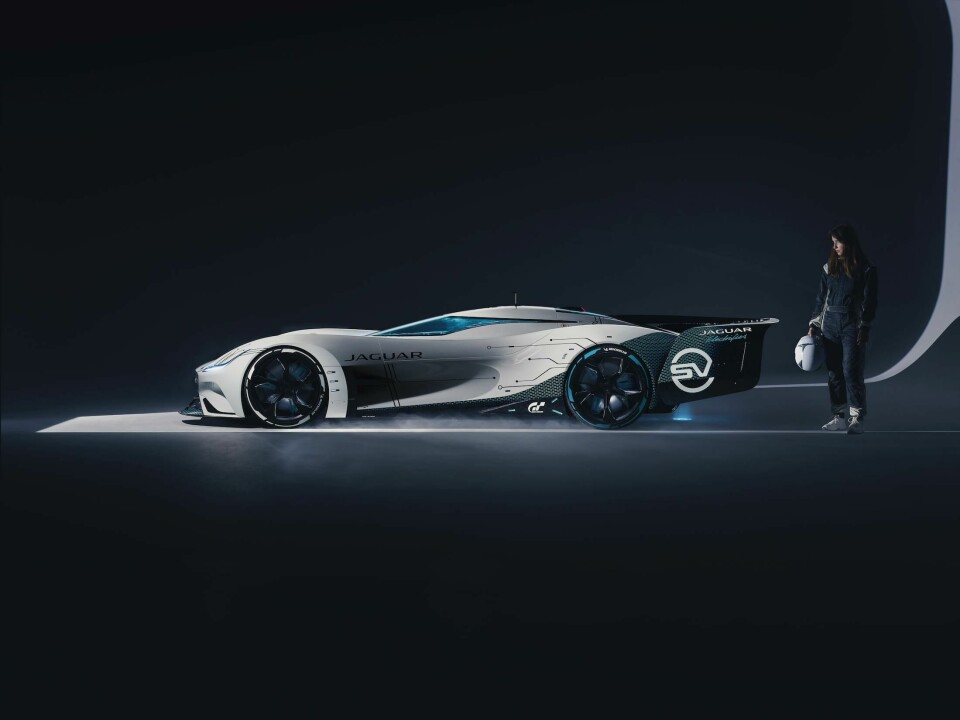 Virtual toy or designers dream: Jaguar Vision Gran Turismo SV could prove a fruitful study HERO Jag_GTSV_Lifestyle_low_profile_161220