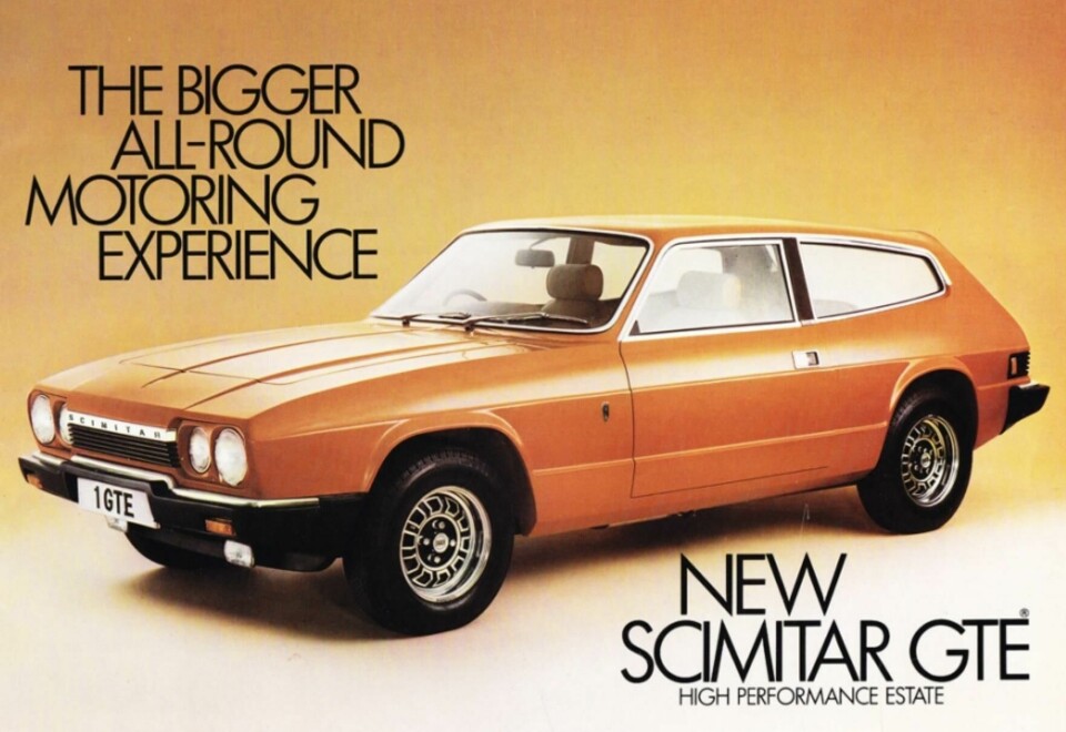 Reliant Scimitar GTE brochure Reliant Scimitar GTE
