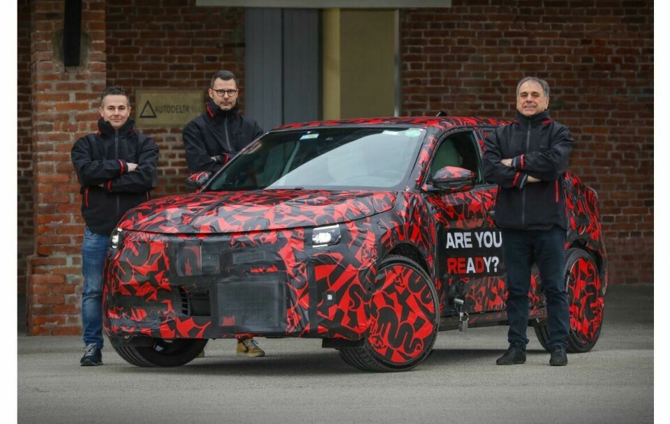 Forthcoming Alfa Romeo Milano under camo Alfa Romeo Milano under camo