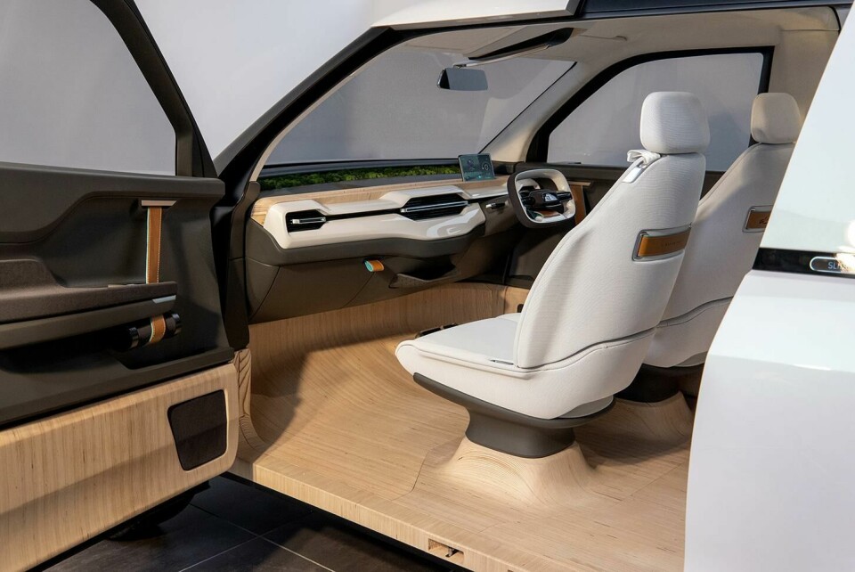 The calming interior of the Tata Sierra concept Tata Sierra concept Interior 02