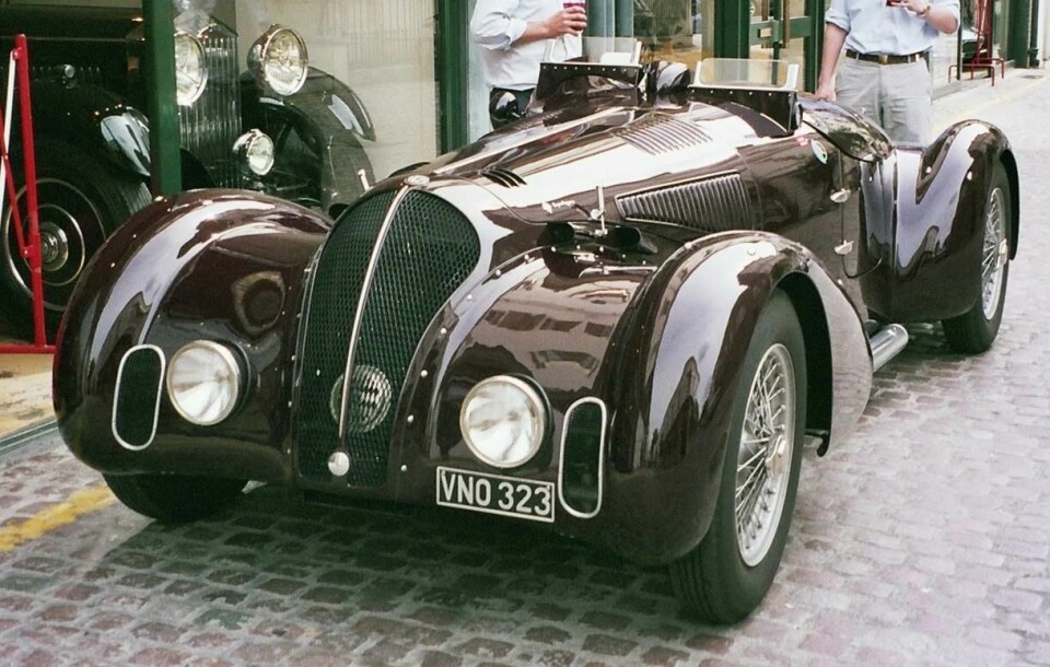 1938 Alfa Romeo 6C 2300B Mille Miglia Spyder by Touring Superleggera 1938 Alfa Romeo 6C 2300B Mille Miglia Spyder by Touring Superleggera