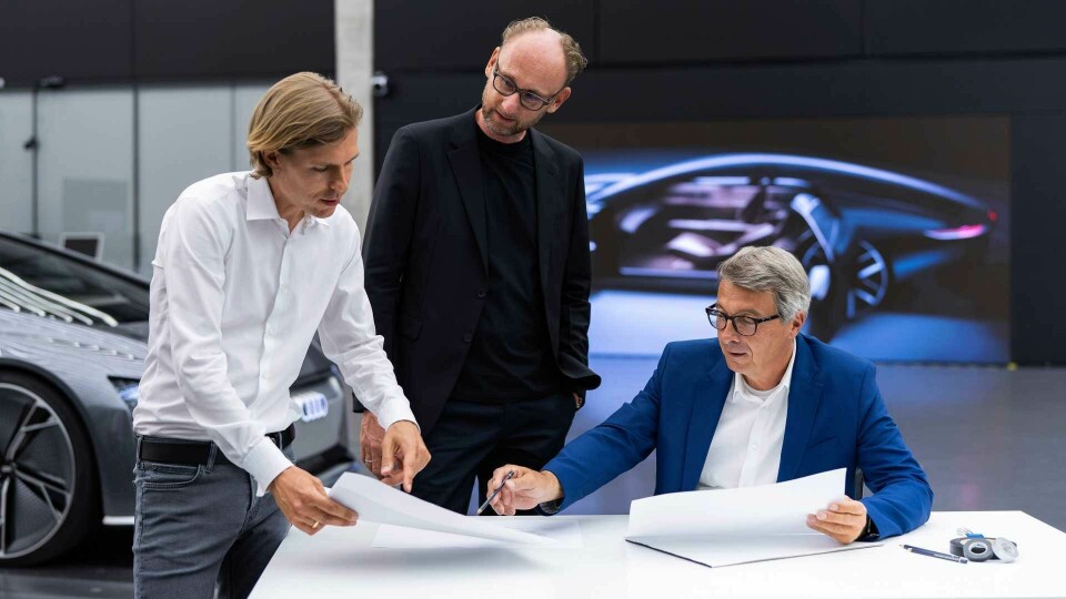 A bespectacled Marc Lichte, Audi’s head of design audi-grand-sphere-concept-e-il-futuro-del-design-audi