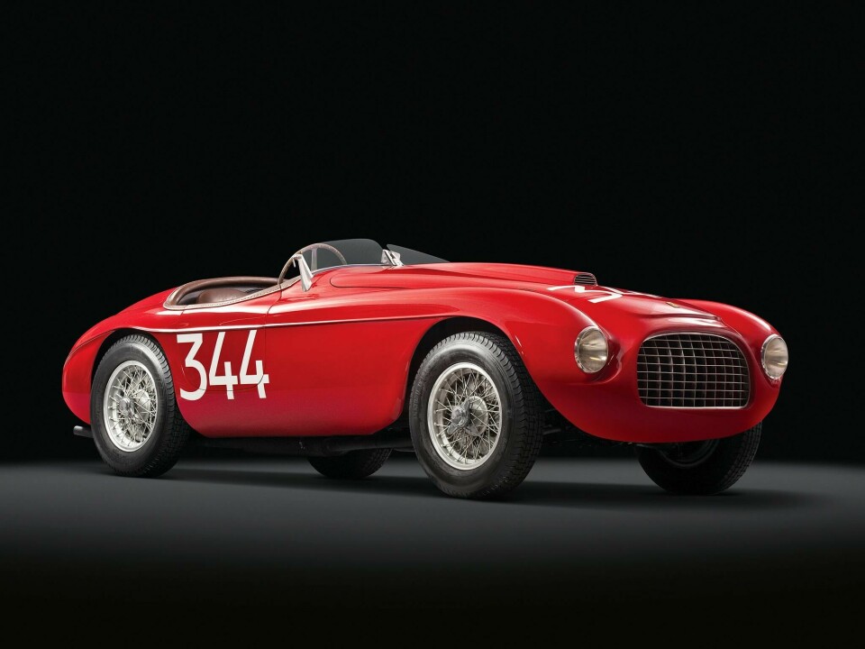 The Ferrari 166 Mille Miglia; Carlo Anderloni’s brilliant debut. Some claim he coined the term “Barchetta” to describe this car Ferrari 166 MM