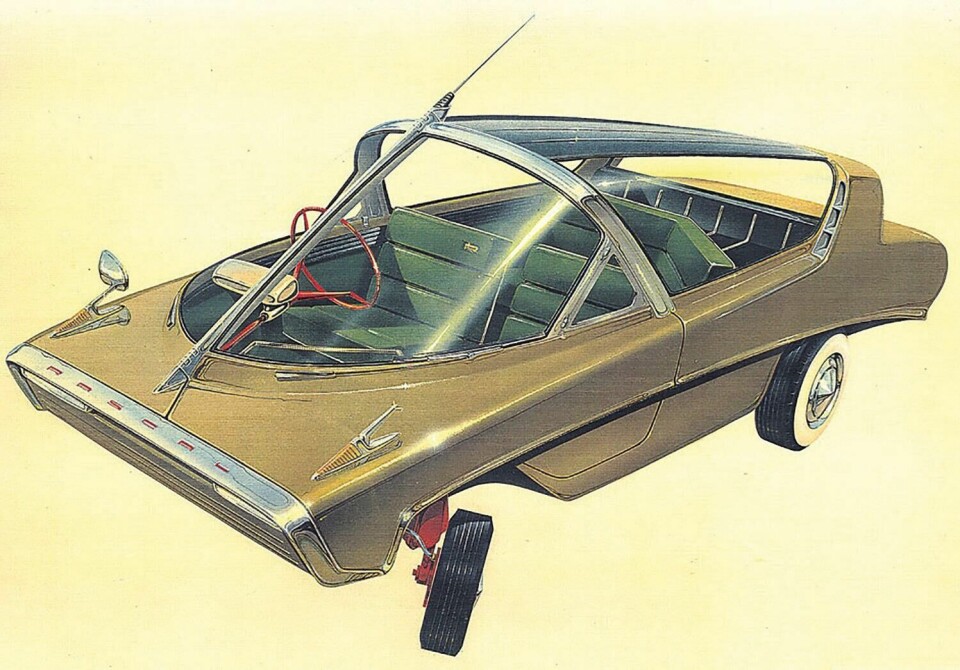 A solo project, the Rascal won the 1959 Institute of British Carriage and Automobile Manufacturers Award Tom_Karen_Rascal