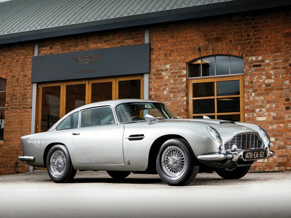 Bond, James Bond. Touring Superleggera designed the Aston Martin DB4 and DB5 Aston Martin DB5