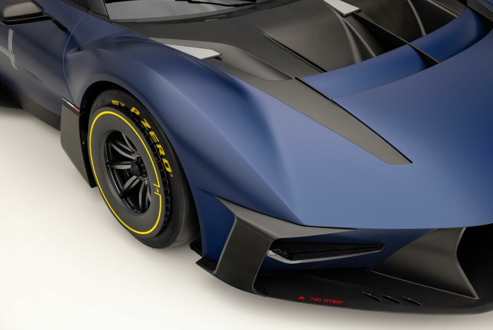 Dark blue paint is a nod to Maserati’s racing heritage Maserati-3154