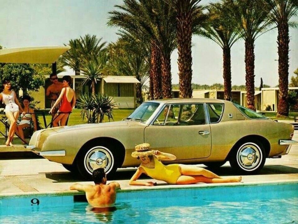 The 1963 Studebaker Avanti: beautiful Mid-Century Modern. Doomed, but magnificent Studebaker Avanti