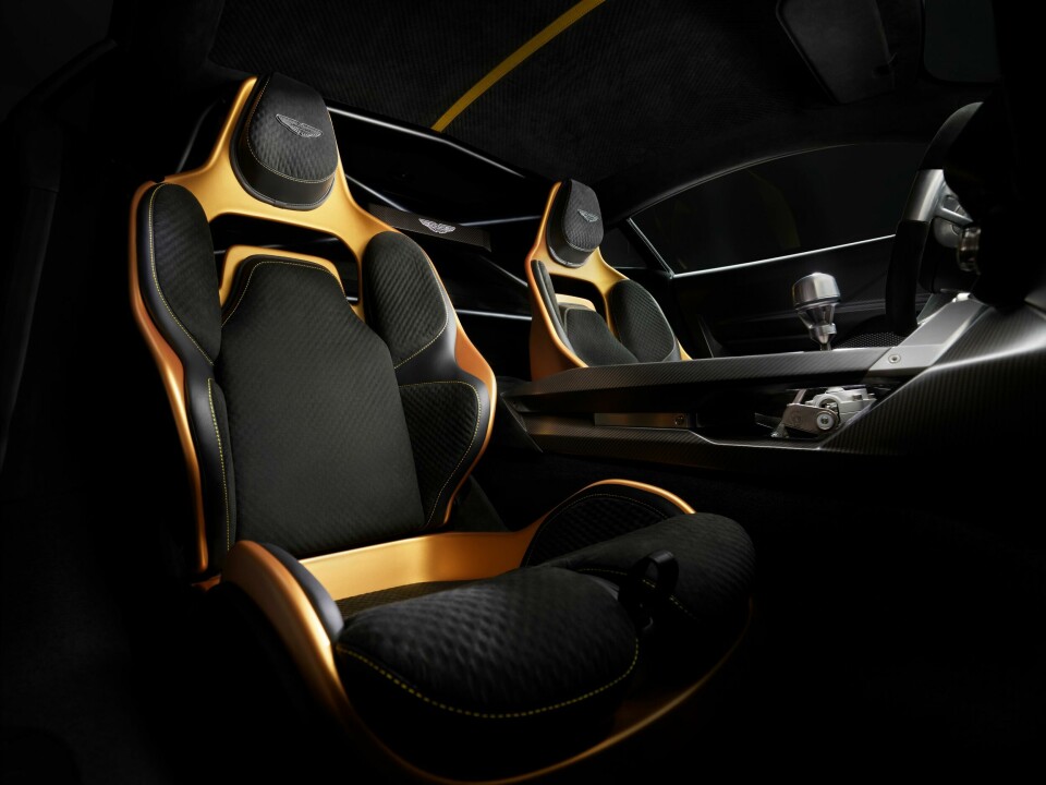 Aston Martin Valiant interior seats DPS 2 Aston Martin Valiant - int seats