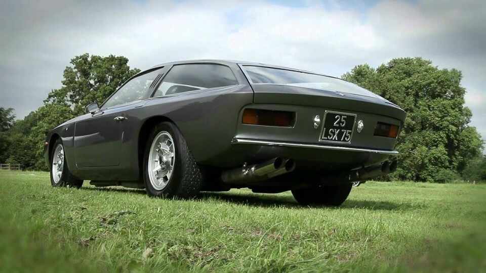 Rear ¾ view of the Flying Star was very dramatic Lamborghini 400 GT Flying Star II