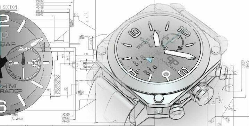 A background in automotive design has fed into Pansar Sweden’s watches Pansar Sweden sketch