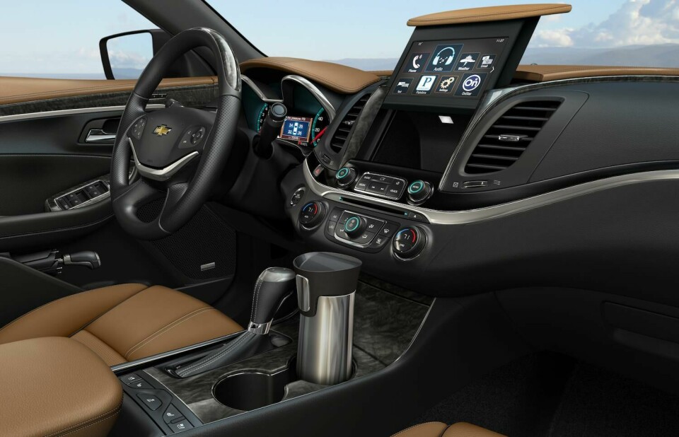 Crystal Windham worked on the interior of the 2014 Chevrolet Impala Crystal Windham worked on the interior of the 2014 Chevrolet Impala