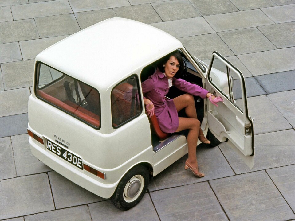 Small Urban Vehicles – the other kind of SUV 1967 Ford Comuta Rear